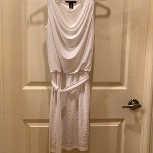 WHBM White Studded dress.